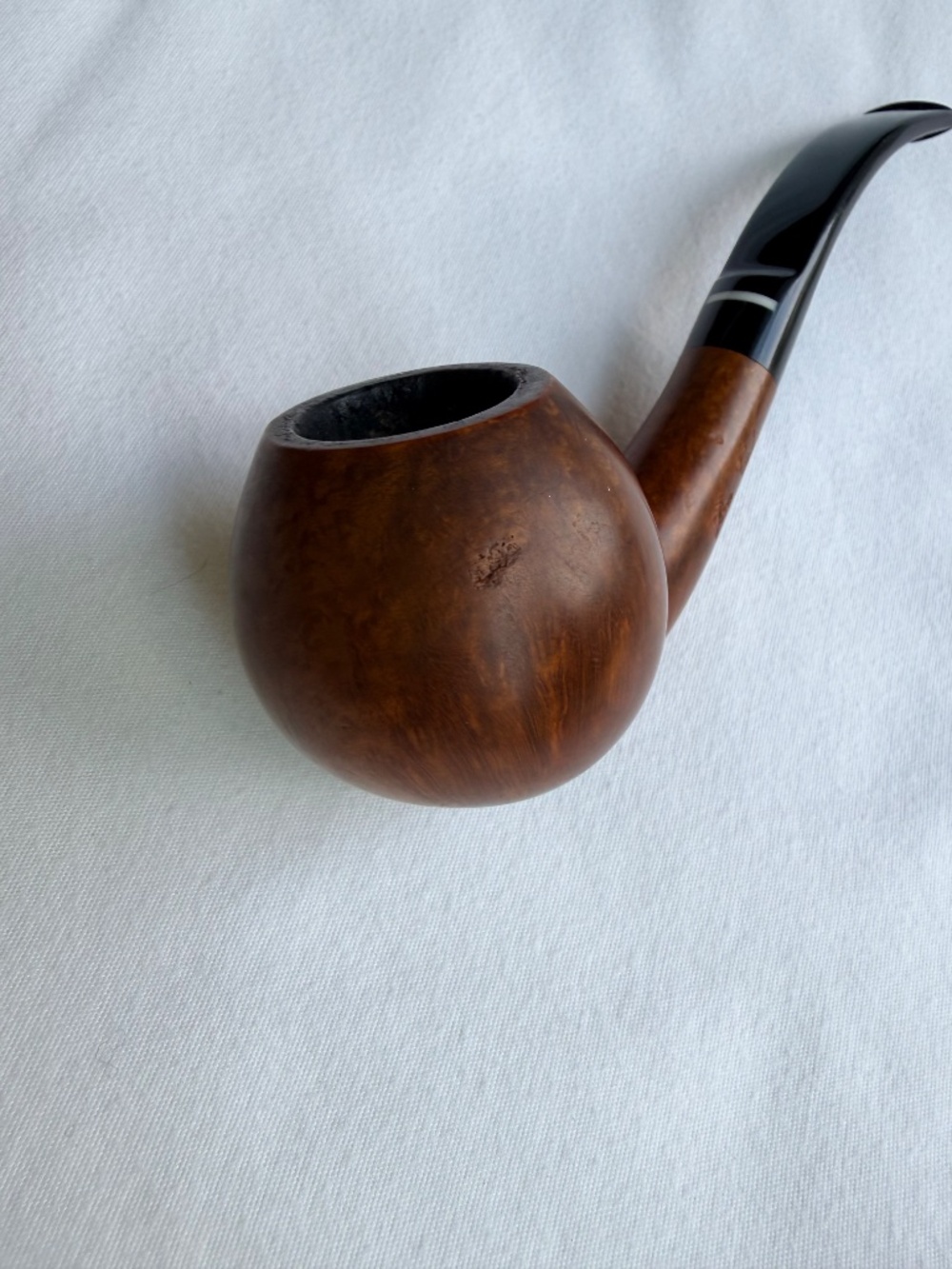 DON CARLOS "Fatta A Mano" 1-Note Smooth Artisan Briar Pipe – Bent Brandy - Picture 4 of 7